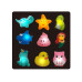 Totally Splash Leuchtende Badefiguren 9 Stück Totally Splash Leuchtende Badefiguren 9 Stück