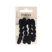 Parsa Beauty Haargummi mit Bubble-Details Schwarz 4 Stück Parsa Beauty Haargummi mit Bubble-Details Schwarz 4 Stück