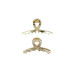 Parsa Beauty Haarklammer Set Gold Strass Parsa Beauty Haarklammer Set Gold Strass