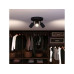 Philips Wyatt Aufbauspot 3x, rund ohne Leuchtmittel GU10, schwarz