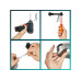 Philips Wyatt Aufbauspot 3er Balken ohne Leuchtmittel schwarz