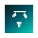 Philips Philips Wyatt Aufbauspot 2er ohne Leuchtmittel GU10, weiss