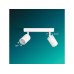 Philips Wyatt Aufbauspot 4x, ohne Leuchtmittel GU10, weiss