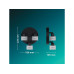 Philips Horen Aufbauspot 3x rund ohne Leuchtmittel GU10, schwarz