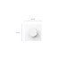 Philips PHI dial switch Weiss Plastik Philips PHI dial switch Weiss Plastik