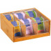 Kesper Tee-Organizer aus Bambus mit 6 Fächern, braun Kesper Tee-Organizer aus Bambus mit 6 Fächern, braun