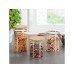 Kesper Vorratsglas mit Bügelverschluss 900 ml Glas Holz Kesper Vorratsglas mit Bügelverschluss 900 ml Glas Holz