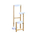 Kesper Blumenständer Bambus FSC 48 x 42 x 78 cm Weiss Braun Kesper Blumenständer Bambus FSC 48 x 42 x 78 cm Weiss Braun
