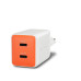 HYPER USB-Wandladegerät Flex GaN 45 W 2x USB-C HYPER USB-Wandladegerät Flex GaN 45 W 2x USB-C