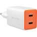 HYPER USB-Wandladegerät Flex GaN 45 W 2x USB-C HYPER USB-Wandladegerät Flex GaN 45 W 2x USB-C
