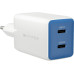HYPER USB-Wandladegerät Flex GaN 45 W 2x USB-C HYPER USB-Wandladegerät Flex GaN 45 W 2x USB-C