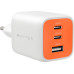 HYPER USB-Wandladegerät Flex GaN 65 W 2x USB-C 1x USB-A HYPER USB-Wandladegerät Flex GaN 65 W 2x USB-C 1x USB-A
