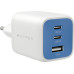 HYPER USB-Wandladegerät Flex GaN 65 W 2x USB-C 1x USB-A HYPER USB-Wandladegerät Flex GaN 65 W 2x USB-C 1x USB-A