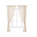 Urbanara URBANARA Vorhang 2er-Set Mafalda Nova 140 cm x 320 cm Urbanara URBANARA Vorhang 2er-Set Mafalda Nova 140 cm x 320 cm