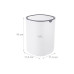 relaxdays Tischabfalleimer 1.5 l, Grau/Weiss
