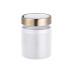 relaxdays Tischabfalleimer 1.5 l, Gold/Weiss