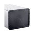 relaxdays Standaschenbecher Silber