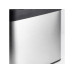 relaxdays Biomüllsammler 4.5 l, Schwarz/Silber