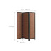 relaxdays Paravent Braun relaxdays Paravent Braun