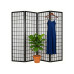 relaxdays Paravent Schwarz/Weiss relaxdays Paravent Schwarz/Weiss