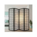 relaxdays Paravent Schwarz/Weiss relaxdays Paravent Schwarz/Weiss