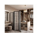 relaxdays Paravent Schwarz/Weiss relaxdays Paravent Schwarz/Weiss