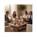 relaxdays Untersetzer Schwarz/Braun relaxdays Untersetzer Schwarz/Braun