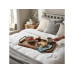 relaxdays Serviertablett Schwarz/Braun relaxdays Serviertablett Schwarz/Braun