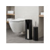 relaxdays WC Garnitur Schwarz