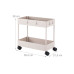 relaxdays Küchenwagen Küchenwagen 39.5 x 38 x 21.5 cm, Beige relaxdays Küchenwagen Küchenwagen 39.5 x 38 x 21.5 cm, Beige