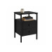 relaxdays Nachttisch 40 x 61 cm, Schwarz relaxdays Nachttisch 40 x 61 cm, Schwarz