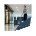 relaxdays Reinigungswagen 22 l, Silber/Grau/Weiss