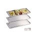 relaxdays Servierplatte Silber relaxdays Servierplatte Silber