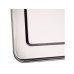 relaxdays Servierplatte Silber