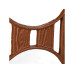 relaxdays Blumenbank Mini, Gusseisen, Holz, 3 Blumentöpfe