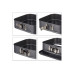 relaxdays Springformen Set 3-teilig Stahl Anthrazit eckig relaxdays Springformen Set 3-teilig Stahl Anthrazit eckig