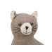 relaxdays Türstopper Katze Stoff Polyester Sand Braun Beige relaxdays Türstopper Katze Stoff Polyester Sand Braun Beige
