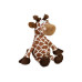 relaxdays Türstopper Giraffe Polyester Sand Braun Beige relaxdays Türstopper Giraffe Polyester Sand Braun Beige