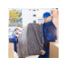 relaxdays Umzugsdecken 150 x 0.2 cm, Grau relaxdays Umzugsdecken 150 x 0.2 cm, Grau
