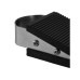 relaxdays Türstopper Kunststoff Edelstahl Schwarz Silber relaxdays Türstopper Kunststoff Edelstahl Schwarz Silber
