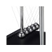 relaxdays Newton Pendel Kunststoff Metall Schwarz Silber relaxdays Newton Pendel Kunststoff Metall Schwarz Silber