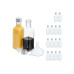 relaxdays Glasfläschchen 100 ml, 16 Stück relaxdays Glasfläschchen 100 ml, 16 Stück