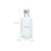 relaxdays Glasfläschchen 100 ml, 16 Stück relaxdays Glasfläschchen 100 ml, 16 Stück