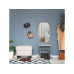 relaxdays Spiegel 43.5 x 76.5 cm, Braun relaxdays Spiegel 43.5 x 76.5 cm, Braun