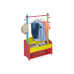 relaxdays Kinder-Garderobe x , Rot/Grün/Gelb/Mehrfarbig relaxdays Kinder-Garderobe x , Rot/Grün/Gelb/Mehrfarbig