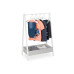 relaxdays Kinder-Garderobe x , Weiss/Grau relaxdays Kinder-Garderobe x , Weiss/Grau
