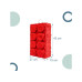 relaxdays Pinata Ohne Motiv, Rot/Gelb relaxdays Pinata Ohne Motiv, Rot/Gelb