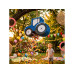 relaxdays Traktor Traktor, Schwarz/Dunkelblau relaxdays Traktor Traktor, Schwarz/Dunkelblau