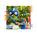 relaxdays Traktor Traktor, Schwarz/Dunkelblau relaxdays Traktor Traktor, Schwarz/Dunkelblau