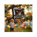 relaxdays Piraten Pirat, Schwarz/Weiss relaxdays Piraten Pirat, Schwarz/Weiss